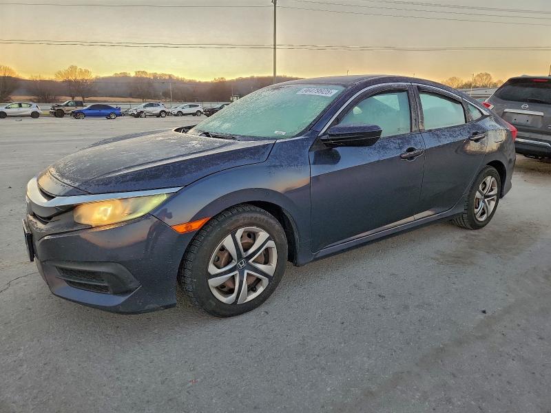 HONDA CIVIC LX 2017 with VIN 19XFC2F52HE015666 - Photo from auction