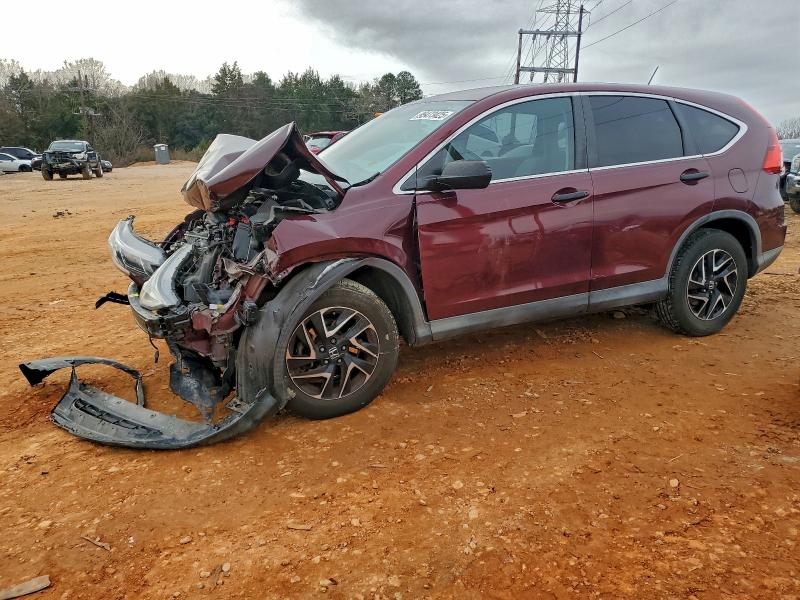 HONDA CR-V SE 2016 with VIN 2HKRM3H49GH512910 - Photo from auction
