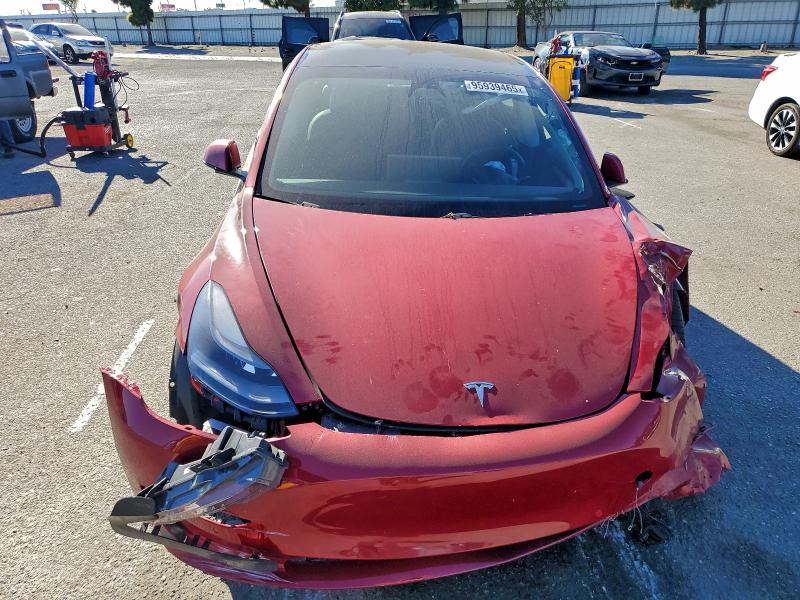 Photo 5 from auction – 2021 TESLA MODEL 3 with VIN 5YJ3E1EB4MF073703