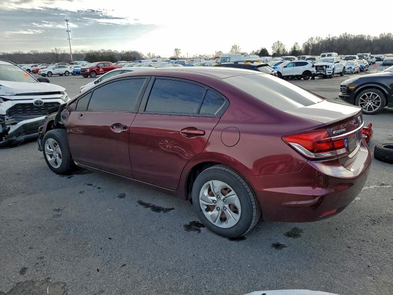 Photo 2 from auction – 2015 HONDA CIVIC LX with VIN 19XFB2F52FE703893