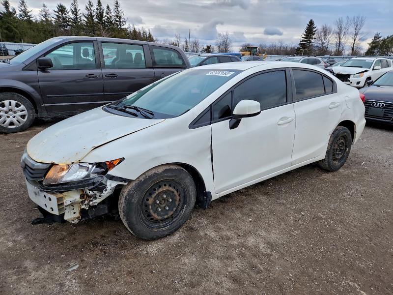 HONDA CIVIC LX 2012 with VIN 19XFB2F52CE012469 - Photo from auction