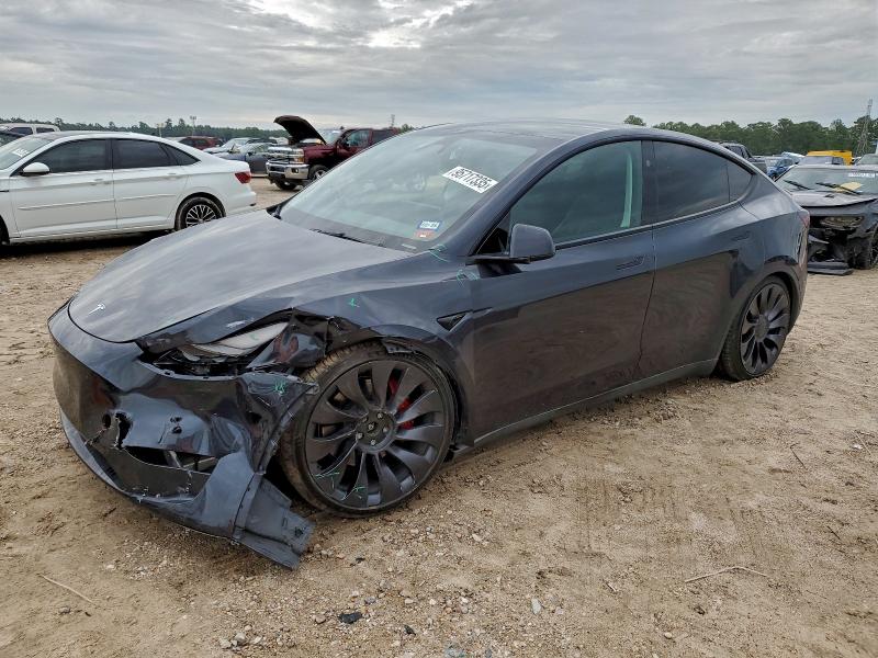 TESLA MODEL Y 2024 с VIN 7SAYGDEF1RF029818 - Фото с аукциона