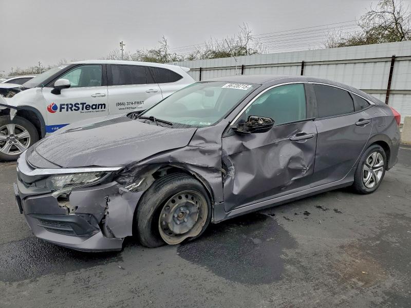 HONDA CIVIC LX 2016 with VIN 19XFC2F50GE208364 - Photo from auction