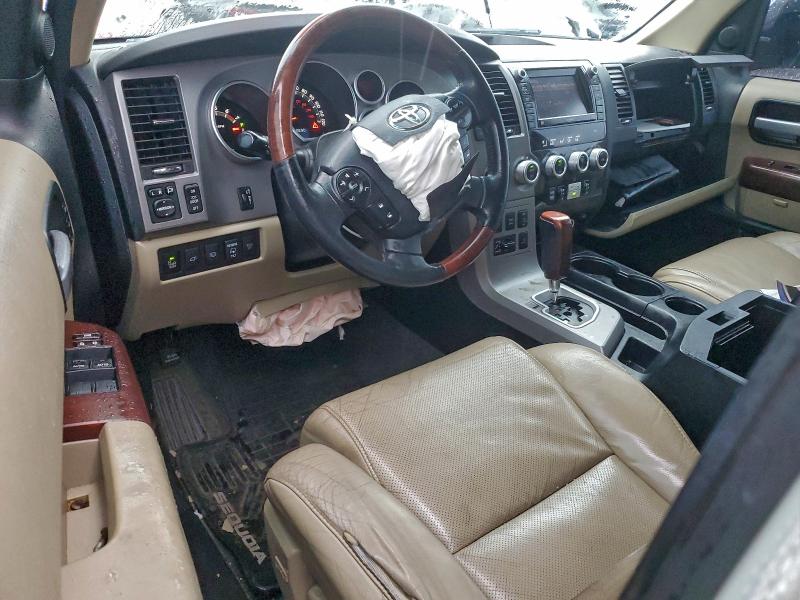 Photo 8 from auction – 2012 TOYOTA SEQUOIA PL with VIN 5TDDW5G11CS062956