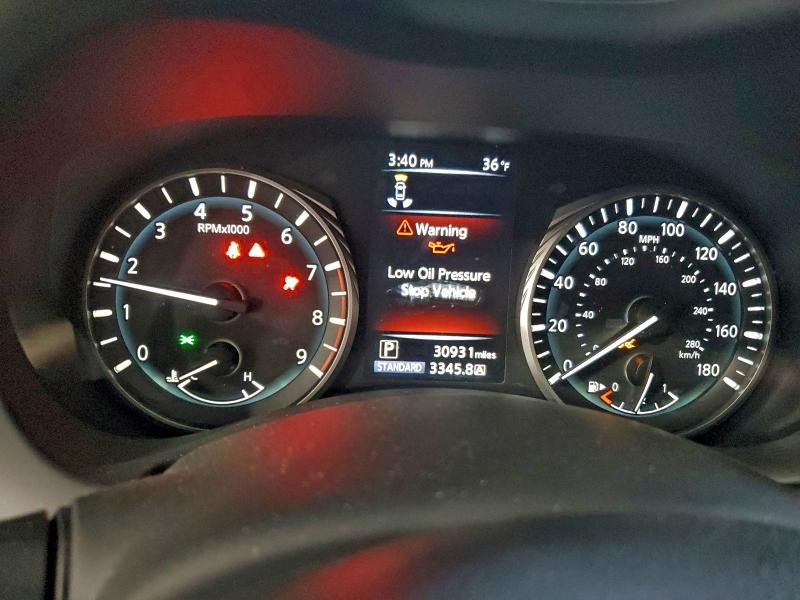 Photo 9 from auction – 2023 INFINITI Q50 RED SP with VIN JN1FV7DR8PM590922