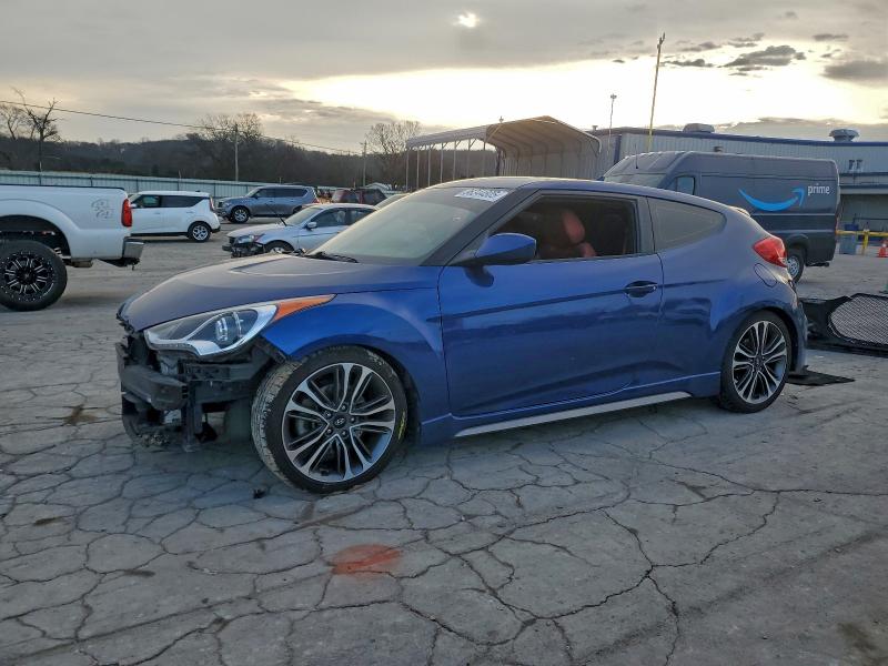 HYUNDAI VELOSTER T 2016 with VIN KMHTC6AE8GU256323 - Photo from auction