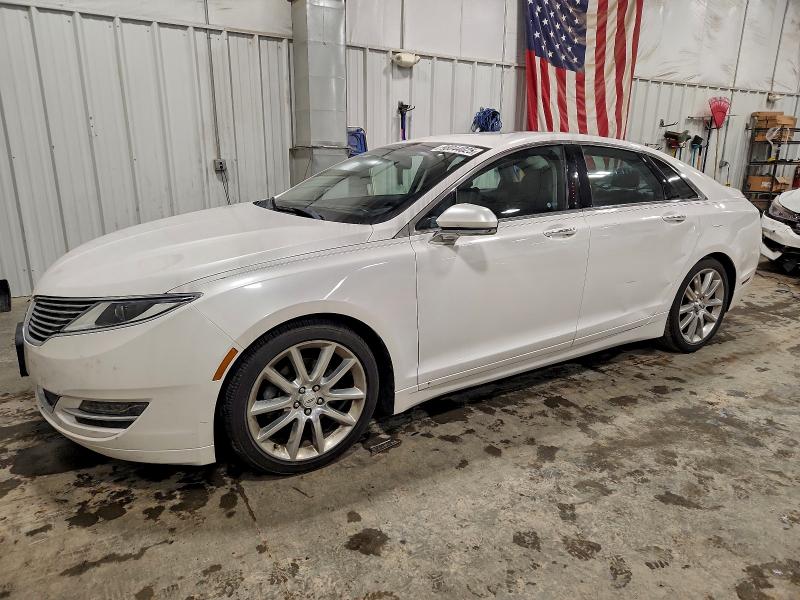 LINCOLN MKZ 2015 with VIN 3LN6L2G91FR626677 - Photo from auction