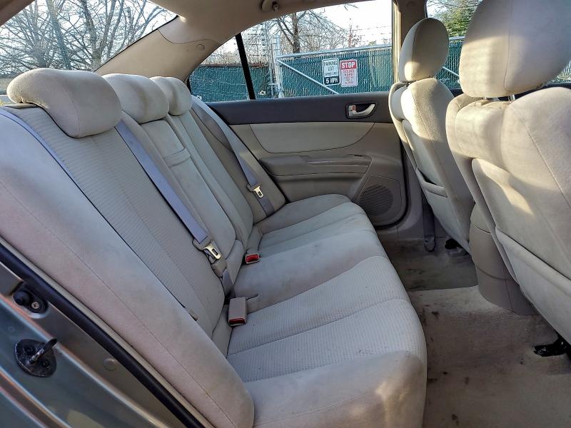 Photo 10 from auction – 2008 HYUNDAI SONATA GLS with VIN 5NPET46C08H333643