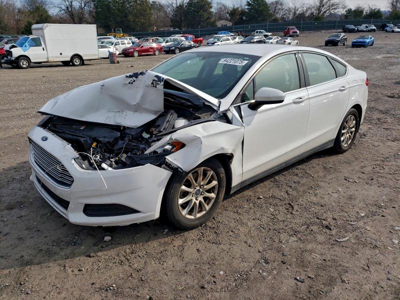 Photo 1 from auction – 2016 FORD FUSION S with VIN 1FA6P0G73G5125554