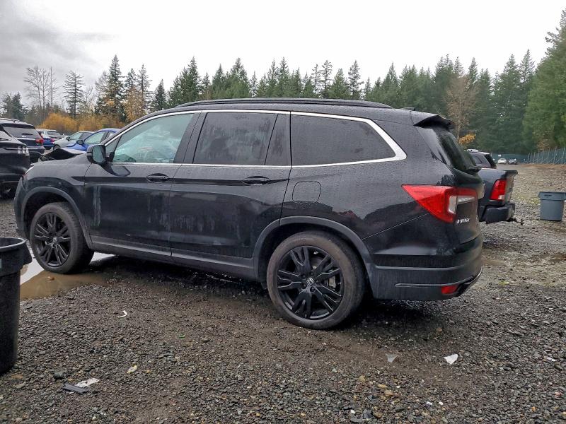 Photo 2 from auction – 2021 HONDA PILOT SE with VIN 5FNYF6H24MB057111