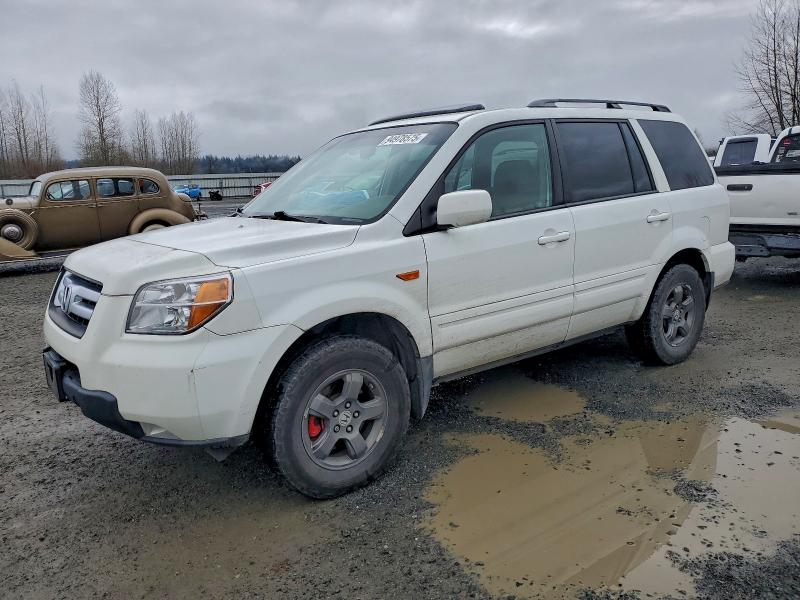 Photo 1 from auction – 2007 HONDA PILOT EXL with VIN 2HKYF18597H535171