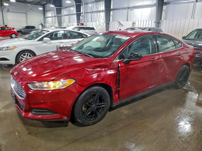 FORD FUSION S 2016 with VIN 3FA6P0G71GR359589 - Photo from auction