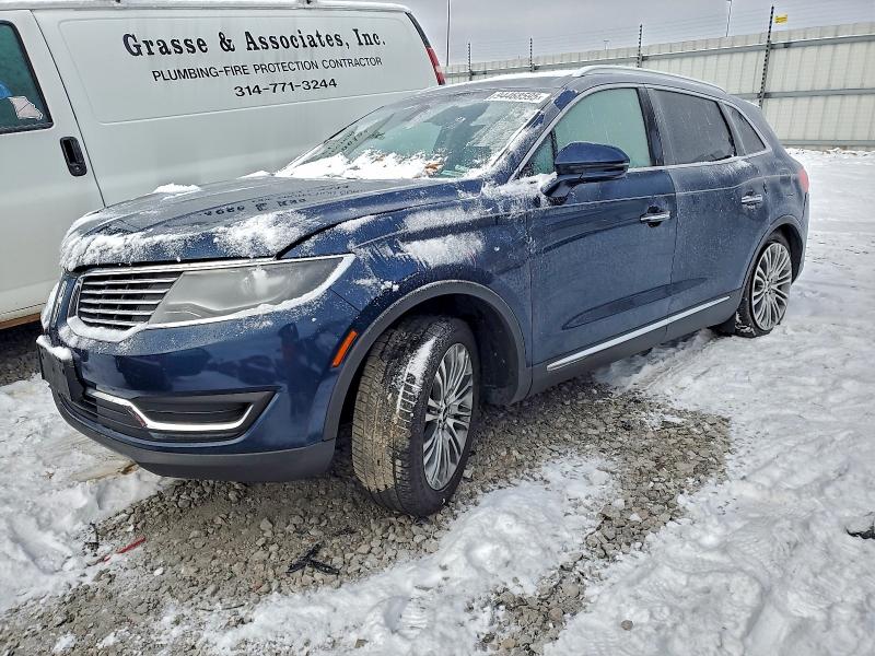 LINCOLN MKX RESERV 2017 with VIN 2LMPJ6LR7HBL49157 - Photo from auction