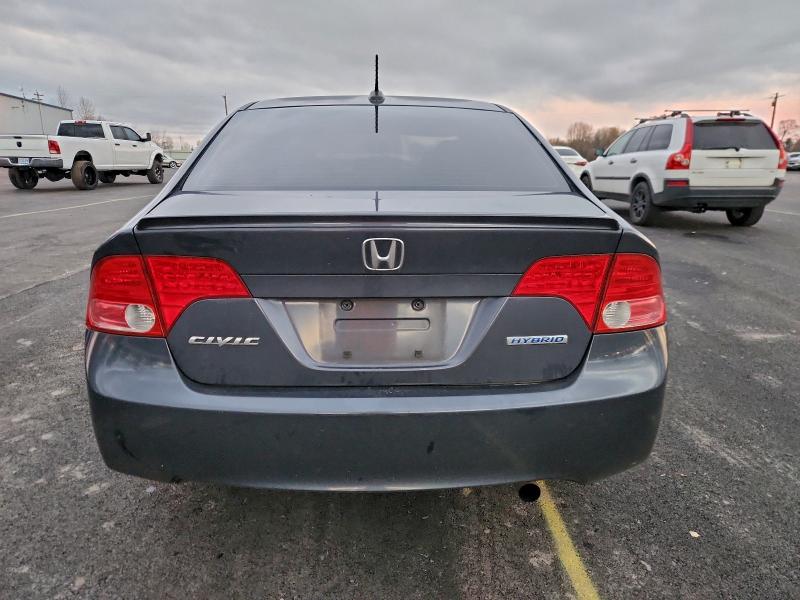 Photo 6 from auction – 2008 HONDA CIVIC HYBR with VIN JHMFA36218S009483