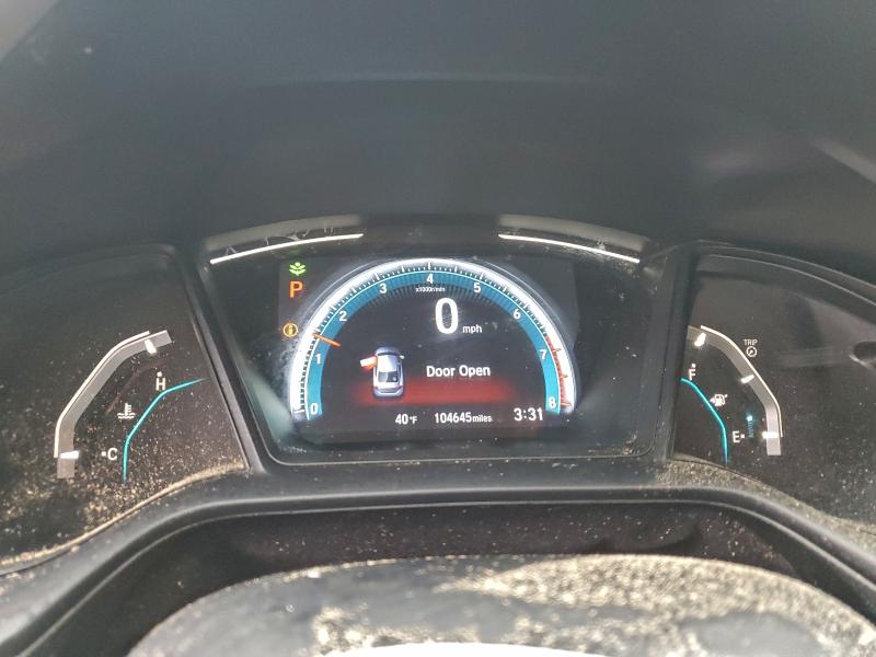 Photo 9 from auction – 2019 HONDA CIVIC LX with VIN 19XFC2F68KE017910