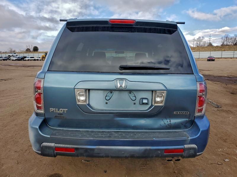 Фото 6 с аукциона – 2007 HONDA PILOT EXL с VIN 5FNYF18787B019674