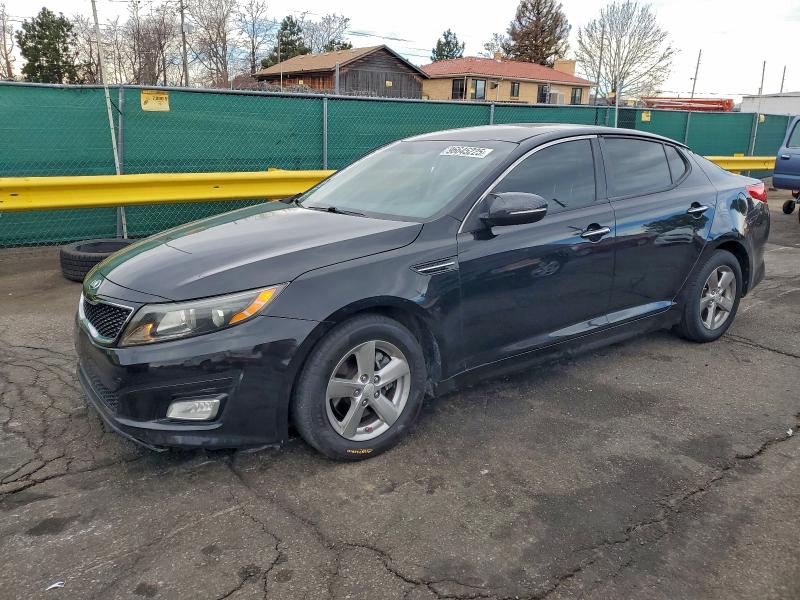 KIA OPTIMA LX 2014 with VIN 5XXGM4A75EG350025 - Photo from auction