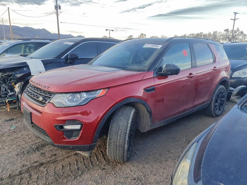Photo 1 from auction – 2016 LAND ROVER DISCOVERY with VIN SALCR2BG3GH625800