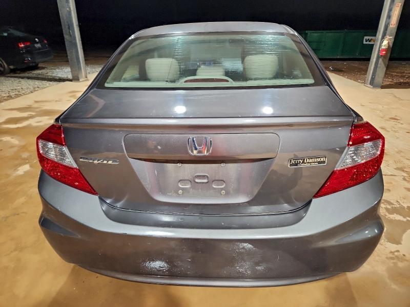 Photo 6 from auction – 2012 HONDA CIVIC LX with VIN 19XFB2F5XCE098582