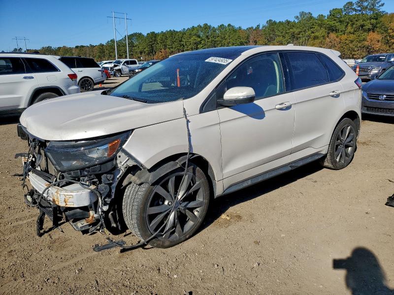 FORD EDGE SPORT 2017 with VIN 2FMPK4AP0HBB48439 - Photo from auction