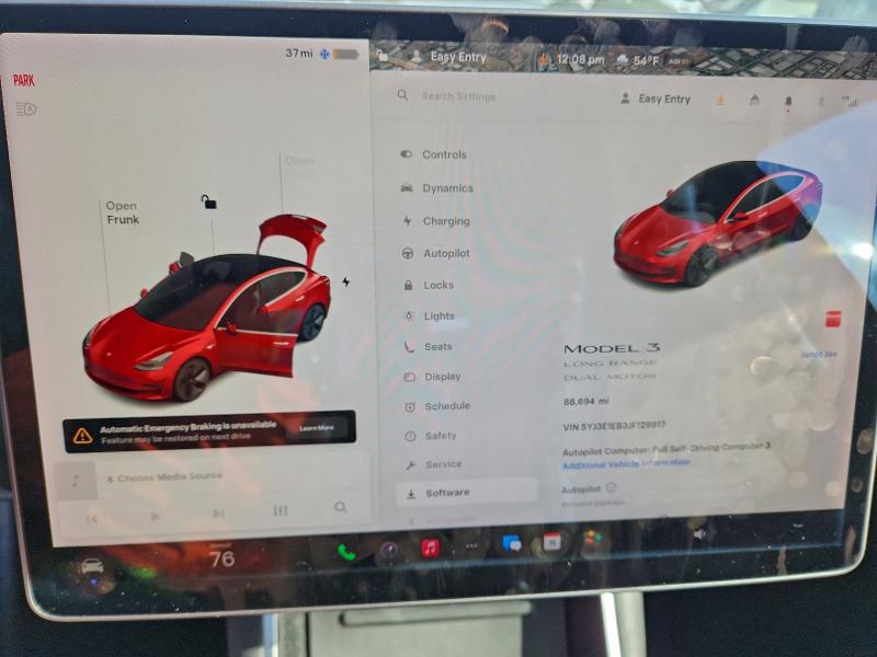 Photo 9 from auction – 2018 TESLA MODEL 3 with VIN 5YJ3E1EB3JF129917