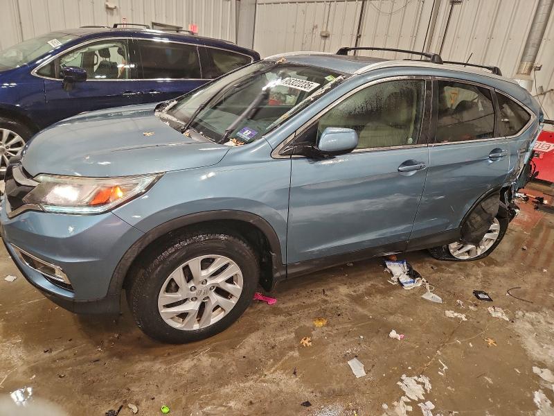 HONDA CR-V EXL 2015 with VIN 2HKRM4H77FH660679 - Photo from auction