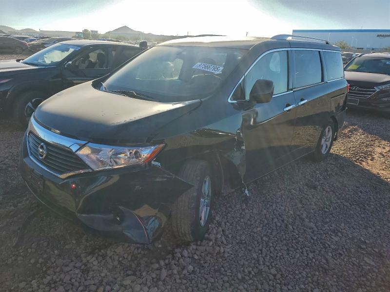 NISSAN QUEST S 2017 with VIN JN8AE2KPXH9168591 - Photo from auction