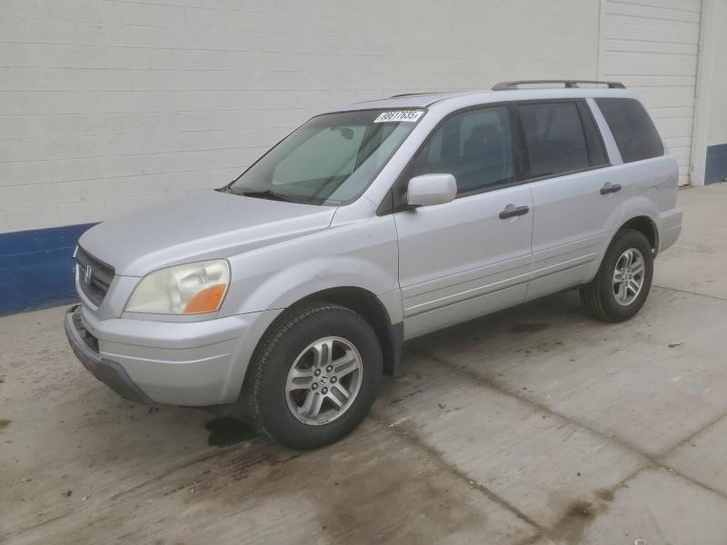 HONDA PILOT EXL 2005 with VIN 5FNYF18575B034453 - Photo from auction