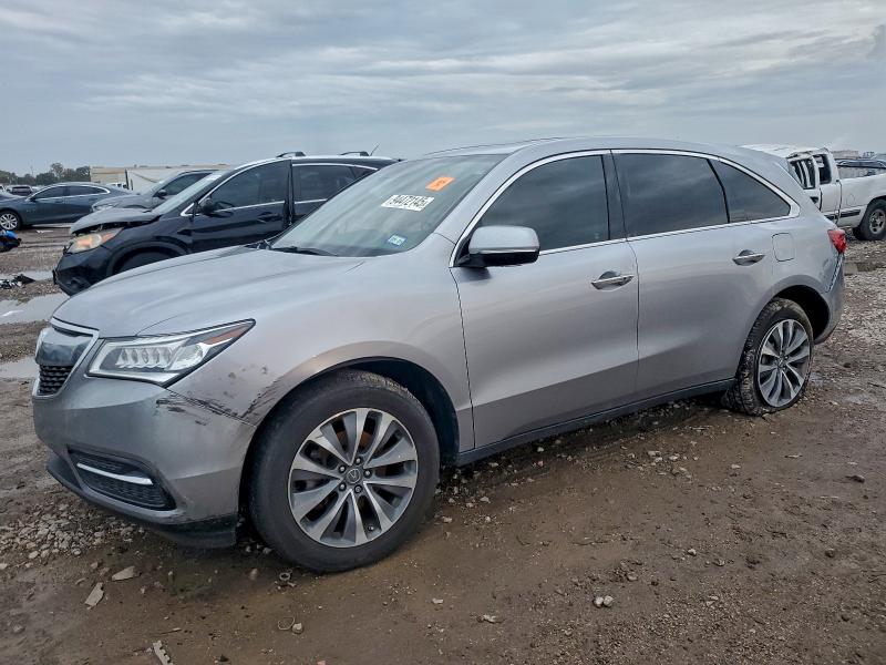 ACURA MDX TECHNO 2016 with VIN 5FRYD3H44GB014624 - Photo from auction