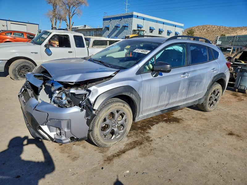 SUBARU CROSSTREK 2022 with VIN JF2GTHRC9NH214593 - Photo from auction