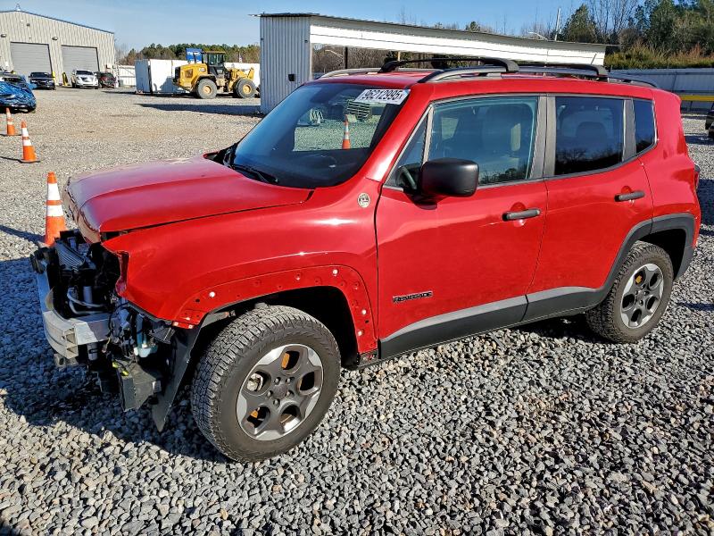 JEEP RENEGADE S 2017 with VIN ZACCJBAB3HPG54017 - Photo from auction
