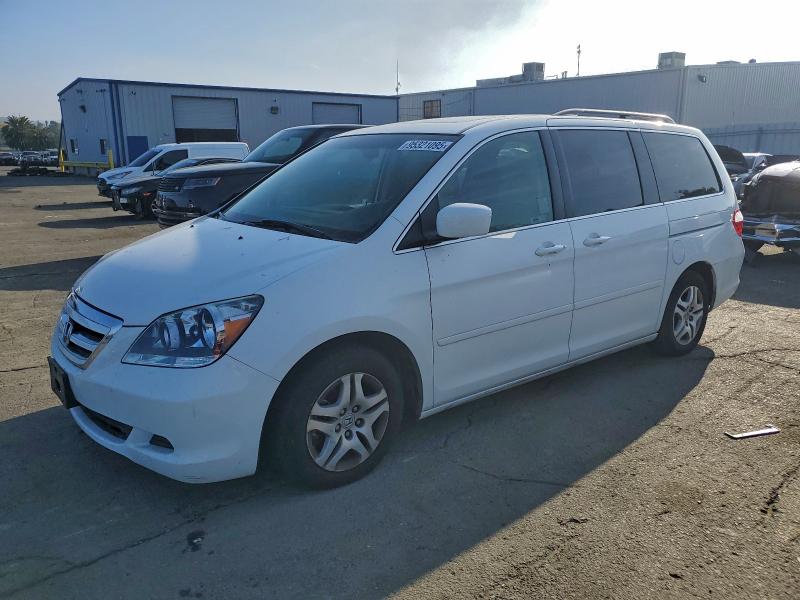 HONDA ODYSSEY 2007 with VIN 5FNRL38687B455201 - Photo from auction