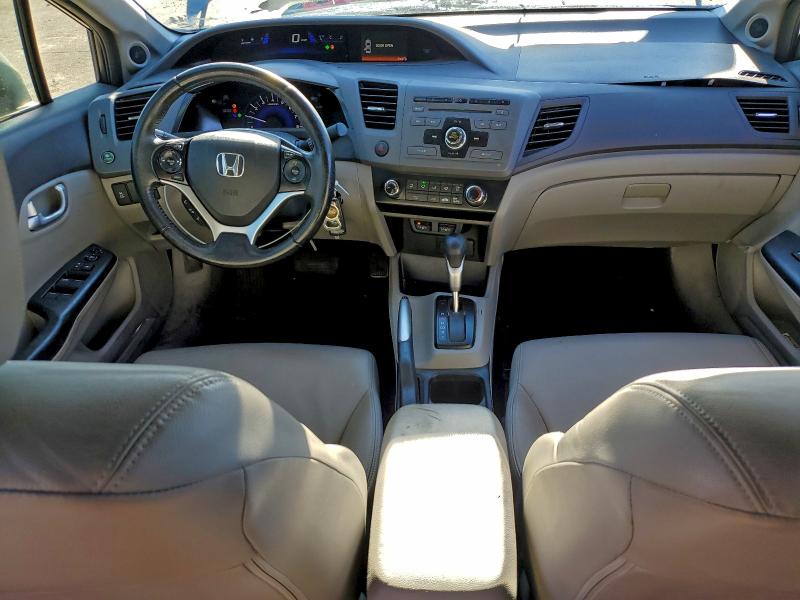 Photo 8 from auction – 2012 HONDA CIVIC EXL with VIN 2HGFB2F9XCH547140