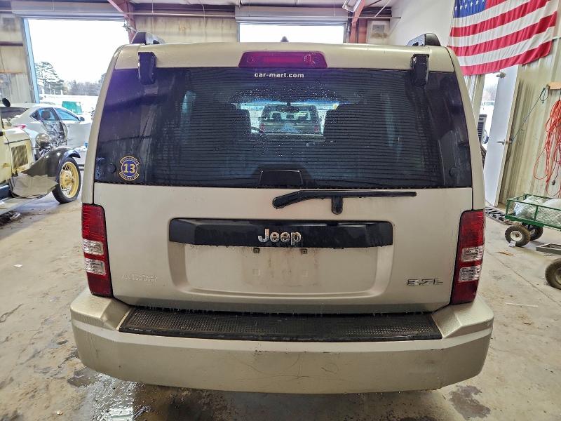 Photo 6 from auction – 2008 JEEP LIBERTY SP with VIN 1J8GP28K78W186701