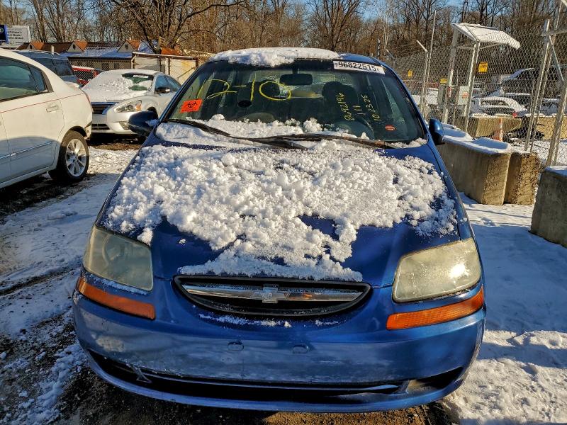 Photo 5 from auction – 2005 CHEVROLET AVEO BASE with VIN KL1TD52635B317788