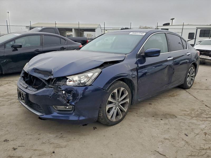 HONDA ACCORD 2013 with VIN 1HGCR2F58DA220683 - Photo from auction