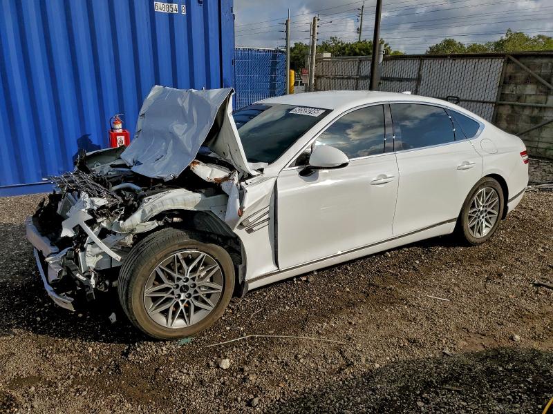GENESIS G80 BASE 2025 with VIN KMTGA4SC0SU255805 - Photo from auction