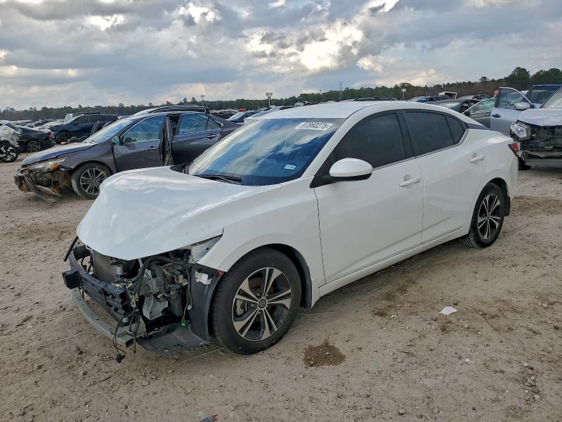 NISSAN SENTRA 2022 with VIN 3N1AB8CV2NY303494 - Photo from auction