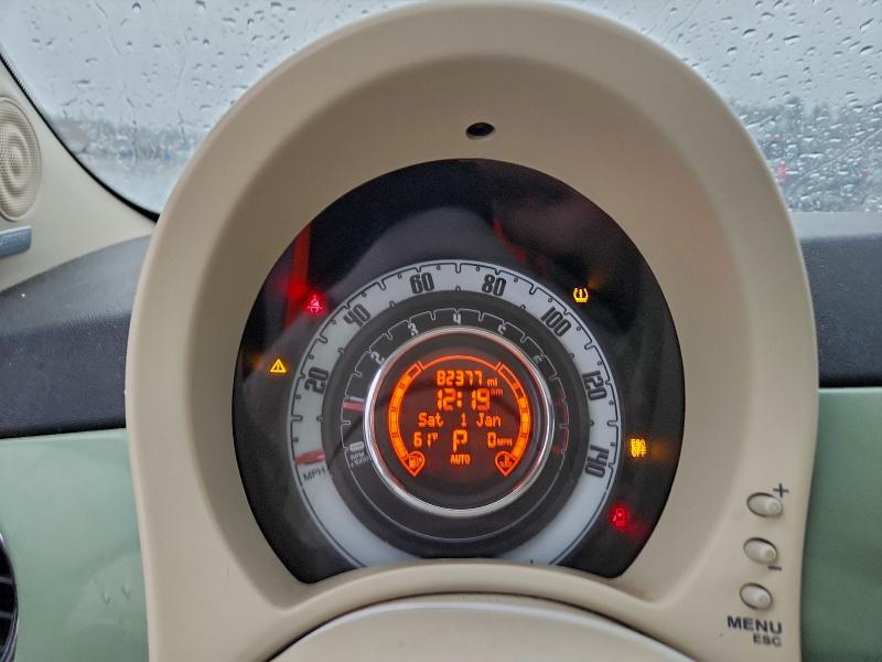 Photo 9 from auction – 2012 FIAT 500 LOUNGE with VIN 3C3CFFCR2CT233771