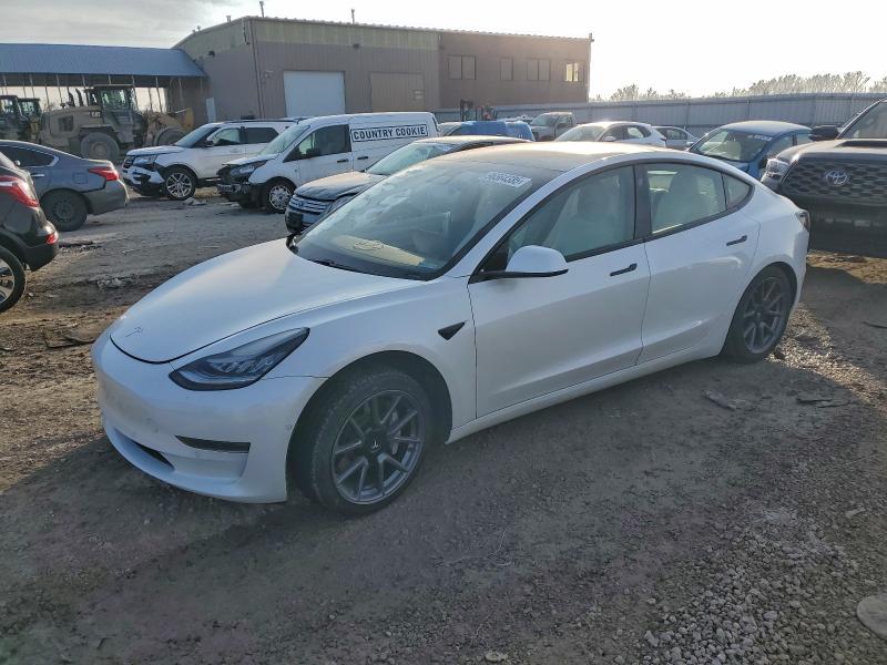 TESLA MODEL 3 2021 with VIN 5YJ3E1EA6MF851913 - Photo from auction