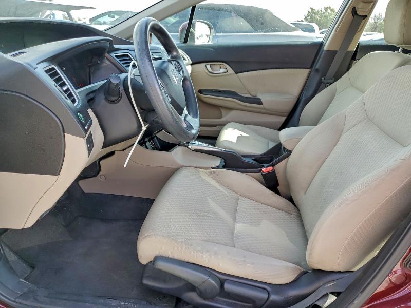 Photo 7 from auction – 2014 HONDA CIVIC LX with VIN 19XFB2F56EE085184