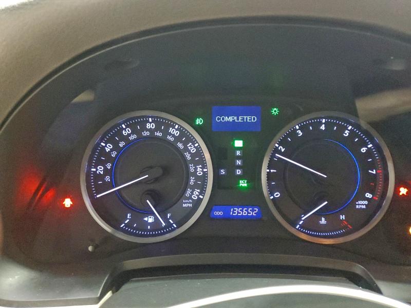 Photo 9 from auction – 2012 LEXUS IS 250 with VIN JTHCF5C26C5055547