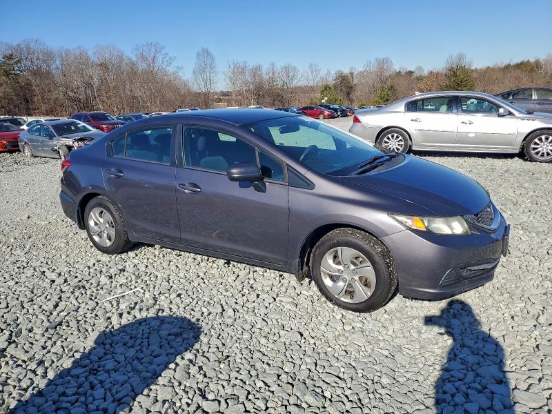 Photo 4 from auction – 2015 HONDA CIVIC LX with VIN 19XFB2F50FE080547