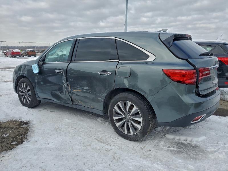 Photo 2 from auction – 2016 ACURA MDX TECHNO with VIN 5FRYD4H42GB019858