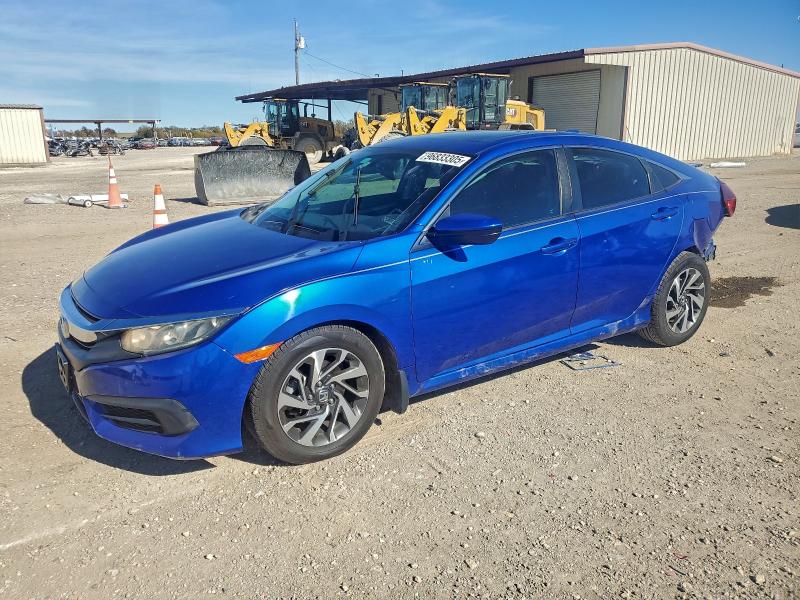 HONDA CIVIC EX 2017 with VIN 19XFC2F74HE022538 - Photo from auction