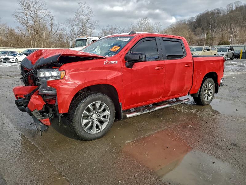 CHEVROLET SILVERADO 2021 with VIN 1GCUYEED4MZ275956 - Photo from auction