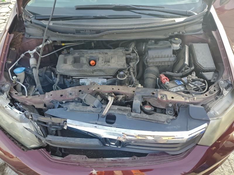 Photo 11 from auction – 2012 HONDA CIVIC LX with VIN 19XFB2F59CE066299