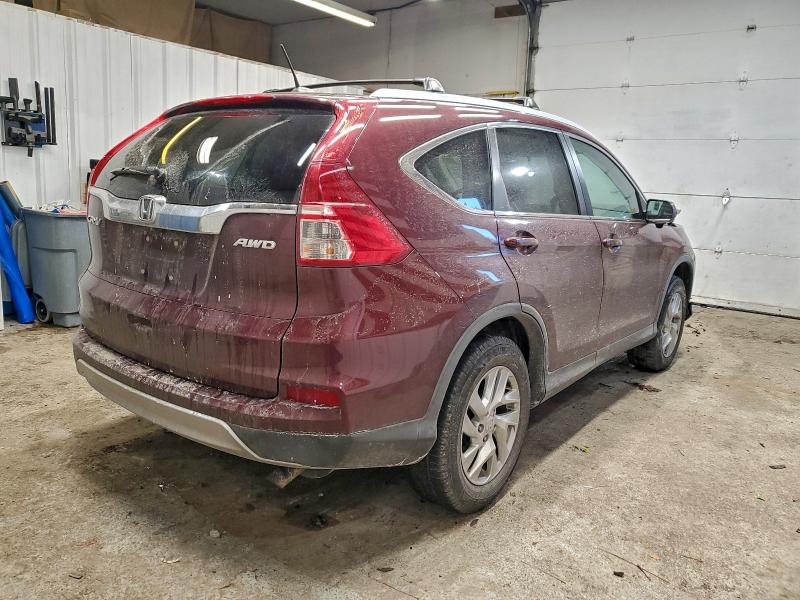 Photo 3 from auction – 2016 HONDA CR-V EXL with VIN 5J6RM4H74GL037320