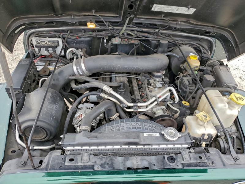 Photo 11 from auction – 2001 JEEP WRANGLER / with VIN 1J4FA59S61P372079