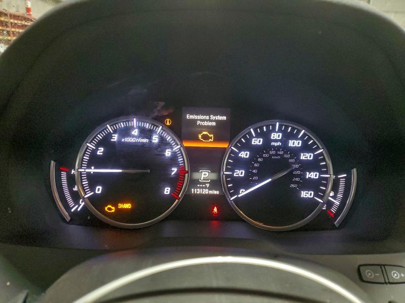 Photo 9 from auction – 2016 ACURA MDX with VIN 5FRYD4H20GB012759